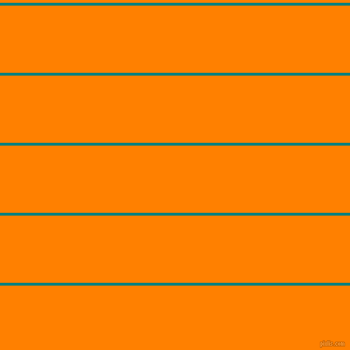horizontal lines stripes, 4 pixel line width, 96 pixel line spacing, Teal and Dark Orange horizontal lines and stripes seamless tileable
