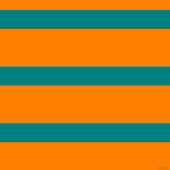 horizontal lines stripes, 64 pixel line width, 128 pixel line spacing, Teal and Dark Orange horizontal lines and stripes seamless tileable