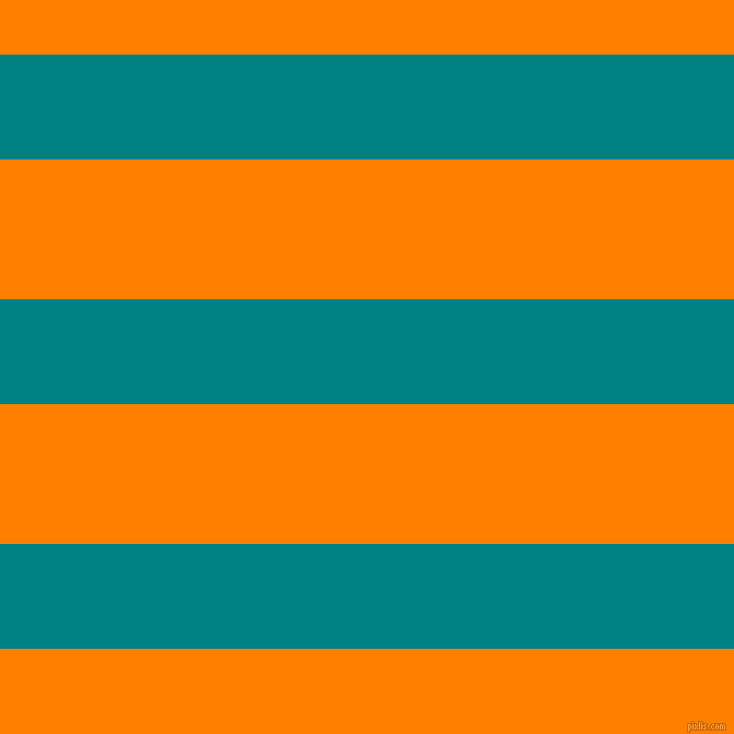 horizontal lines stripes, 96 pixel line width, 128 pixel line spacing, Teal and Dark Orange horizontal lines and stripes seamless tileable