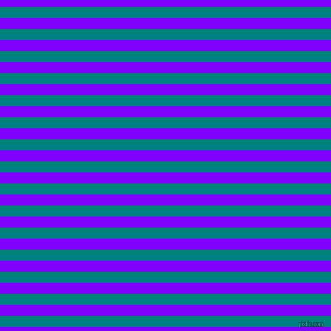 horizontal lines stripes, 16 pixel line width, 16 pixel line spacing, Teal and Electric Indigo horizontal lines and stripes seamless tileable