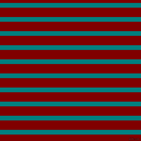 horizontal lines stripes, 16 pixel line width, 32 pixel line spacing, Teal and Maroon horizontal lines and stripes seamless tileable