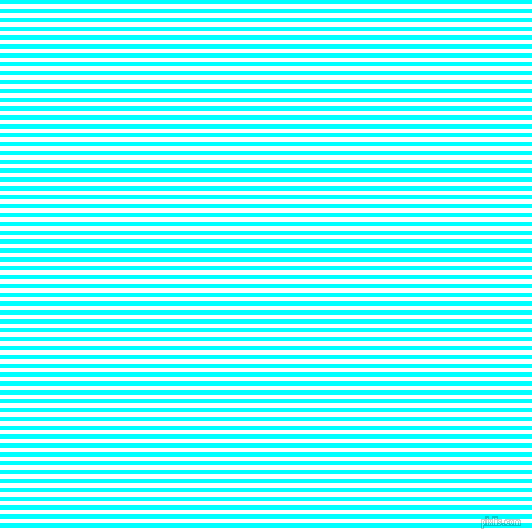 horizontal lines stripes, 4 pixel line width, 4 pixel line spacing, White and Aqua horizontal lines and stripes seamless tileable