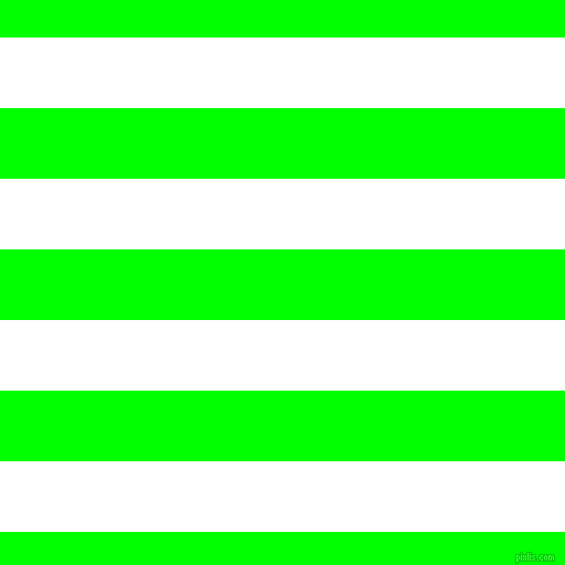 horizontal lines stripes, 64 pixel line width, 64 pixel line spacing, White and Lime horizontal lines and stripes seamless tileable
