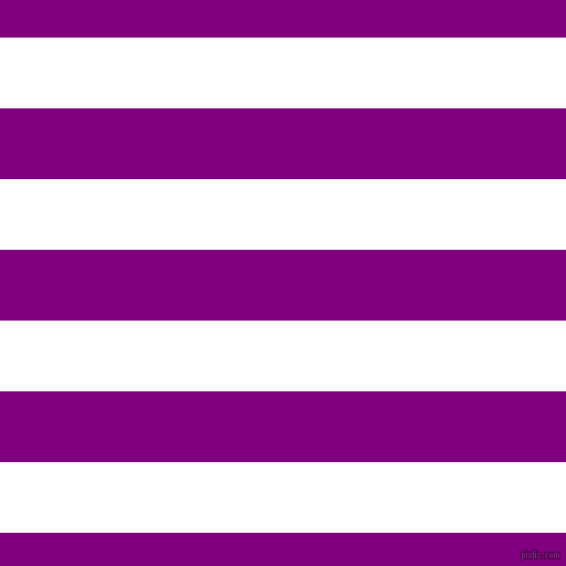 horizontal lines stripes, 64 pixel line width, 64 pixel line spacing, White and Purple horizontal lines and stripes seamless tileable