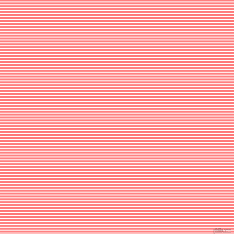 horizontal lines stripes, 2 pixel line width, 4 pixel line spacing, White and Salmon horizontal lines and stripes seamless tileable