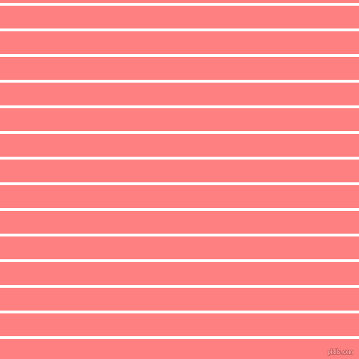 horizontal lines stripes, 4 pixel line width, 32 pixel line spacing, White and Salmon horizontal lines and stripes seamless tileable