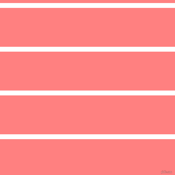 horizontal lines stripes, 16 pixel line width, 128 pixel line spacing, White and Salmon horizontal lines and stripes seamless tileable