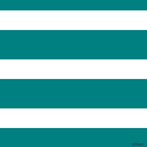 horizontal lines stripes, 64 pixel line width, 96 pixel line spacing, White and Teal horizontal lines and stripes seamless tileable