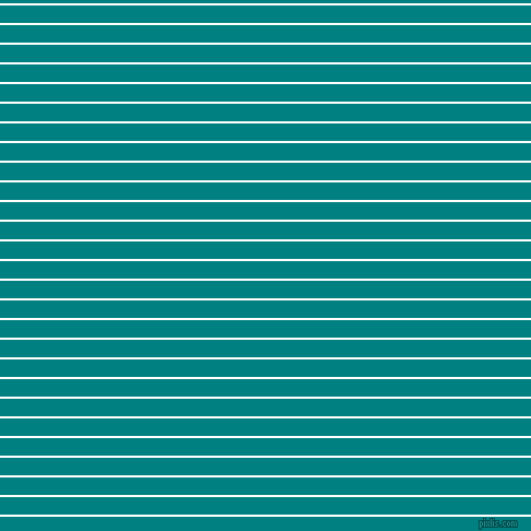 horizontal lines stripes, 2 pixel line width, 16 pixel line spacing, White and Teal horizontal lines and stripes seamless tileable