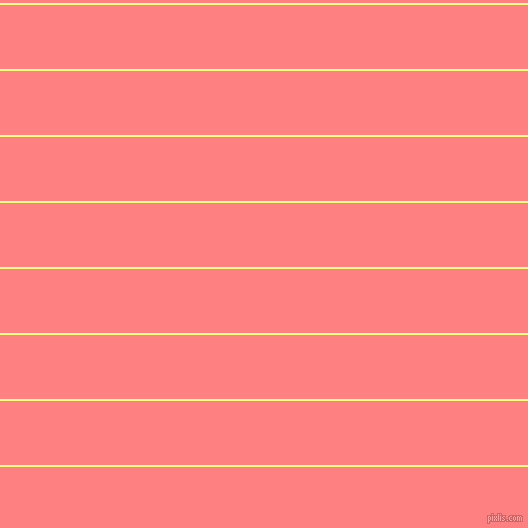 horizontal lines stripes, 2 pixel line width, 64 pixel line spacing, Witch Haze and Salmon horizontal lines and stripes seamless tileable
