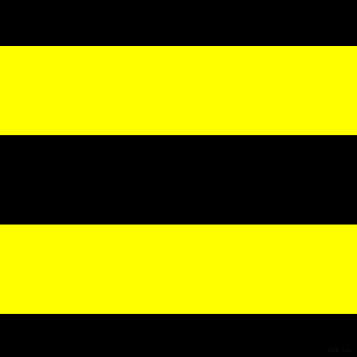 horizontal lines stripes, 128 pixel line width, 128 pixel line spacing, Yellow and Black horizontal lines and stripes seamless tileable
