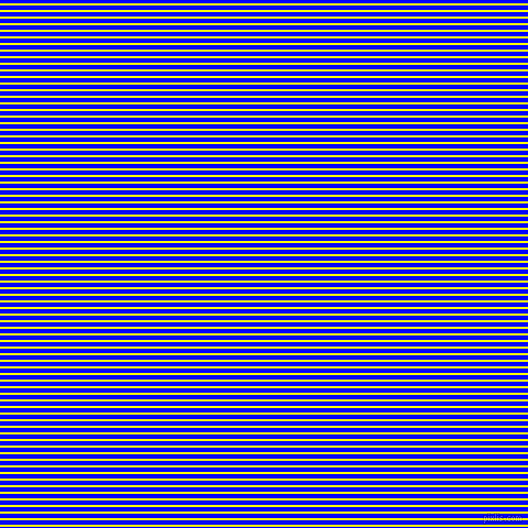 horizontal lines stripes, 2 pixel line width, 4 pixel line spacing, Yellow and Blue horizontal lines and stripes seamless tileable