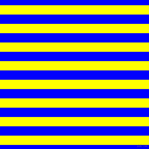 horizontal lines stripes, 32 pixel line width, 32 pixel line spacing, Yellow and Blue horizontal lines and stripes seamless tileable