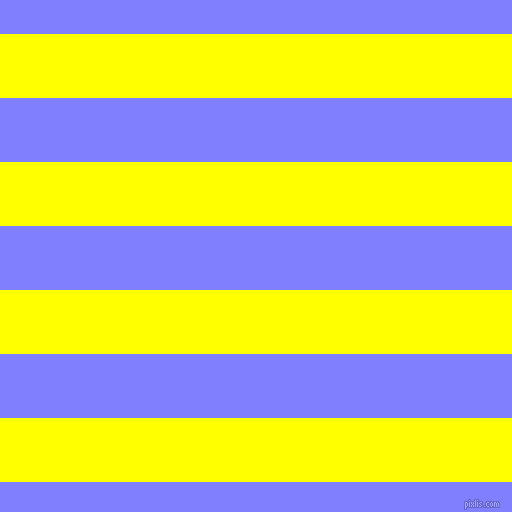 horizontal lines stripes, 64 pixel line width, 64 pixel line spacing, Yellow and Light Slate Blue horizontal lines and stripes seamless tileable