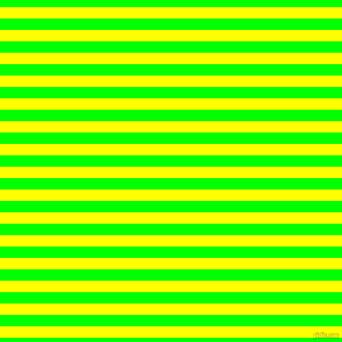 horizontal lines stripes, 16 pixel line width, 16 pixel line spacing, Yellow and Lime horizontal lines and stripes seamless tileable