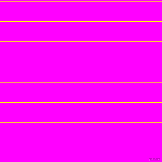 horizontal lines stripes, 2 pixel line width, 64 pixel line spacing, Yellow and Magenta horizontal lines and stripes seamless tileable