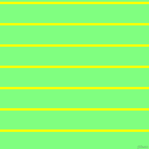 horizontal lines stripes, 8 pixel line width, 64 pixel line spacing, Yellow and Mint Green horizontal lines and stripes seamless tileable