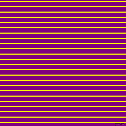 horizontal lines stripes, 4 pixel line width, 16 pixel line spacing, Yellow and Purple horizontal lines and stripes seamless tileable