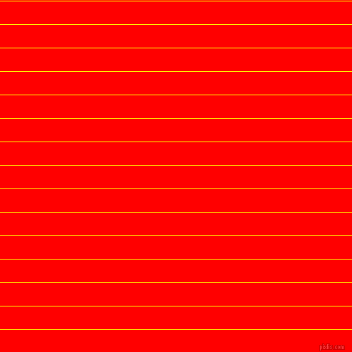 horizontal lines stripes, 1 pixel line width, 32 pixel line spacing, Yellow and Red horizontal lines and stripes seamless tileable