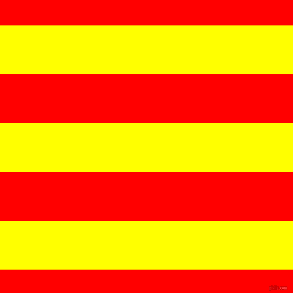horizontal lines stripes, 96 pixel line width, 96 pixel line spacing, Yellow and Red horizontal lines and stripes seamless tileable