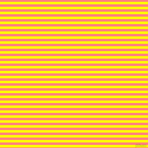 horizontal lines stripes, 8 pixel line width, 8 pixel line spacing, Yellow and Salmon horizontal lines and stripes seamless tileable