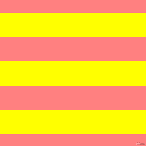 horizontal lines stripes, 96 pixel line width, 96 pixel line spacing, Yellow and Salmon horizontal lines and stripes seamless tileable