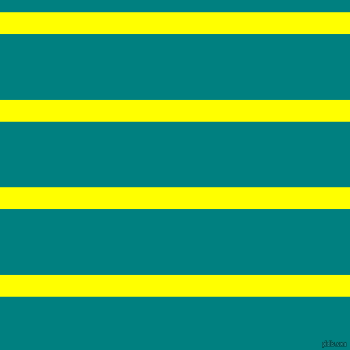 horizontal lines stripes, 32 pixel line width, 96 pixel line spacing, Yellow and Teal horizontal lines and stripes seamless tileable