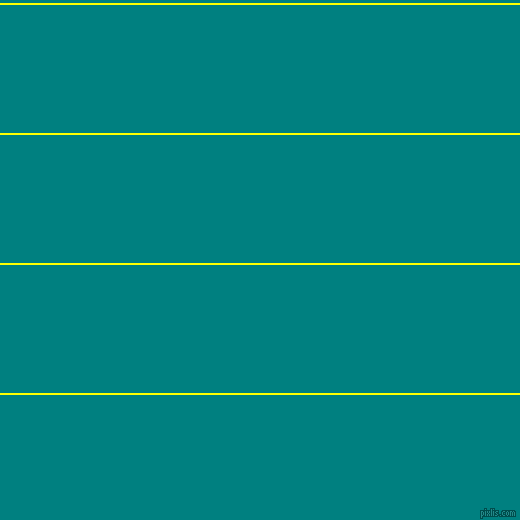 horizontal lines stripes, 2 pixel line width, 128 pixel line spacing, Yellow and Teal horizontal lines and stripes seamless tileable