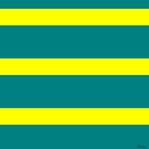 horizontal lines stripes, 64 pixel line width, 128 pixel line spacing, Yellow and Teal horizontal lines and stripes seamless tileable