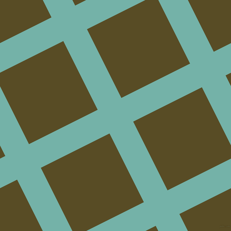 27/117 degree angle diagonal checkered chequered lines, 90 pixel lines width, 261 pixel square size, plaid checkered seamless tileable