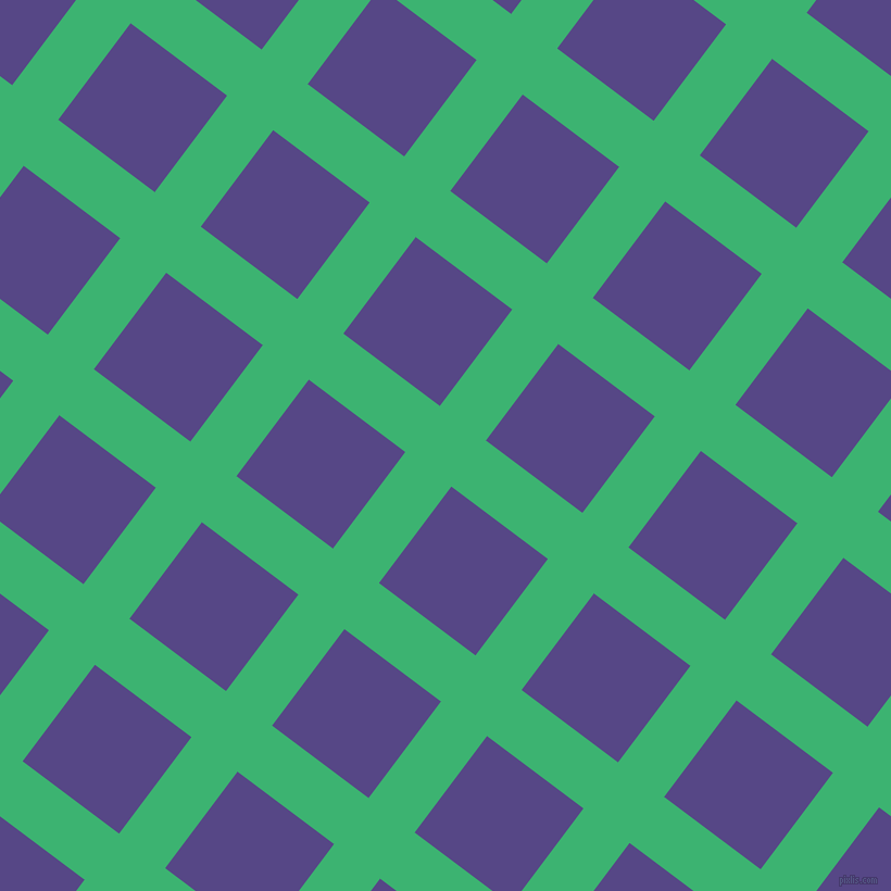 53/143 degree angle diagonal checkered chequered lines, 53 pixel line width, 111 pixel square size, plaid checkered seamless tileable