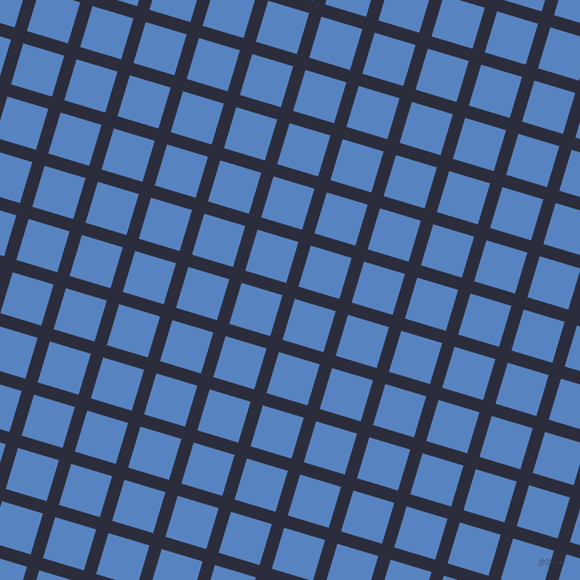 73/163 degree angle diagonal checkered chequered lines, 18 pixel line width, 60 pixel square size, plaid checkered seamless tileable