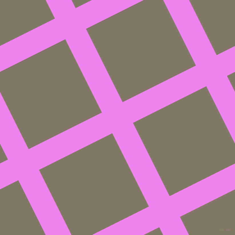 27/117 degree angle diagonal checkered chequered lines, 81 pixel line width, 287 pixel square size, plaid checkered seamless tileable