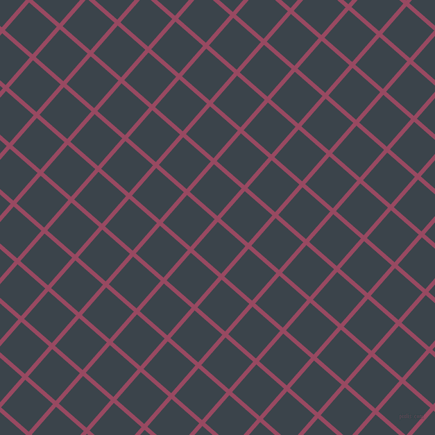 49/139 degree angle diagonal checkered chequered lines, 6 pixel lines width, 53 pixel square size, plaid checkered seamless tileable