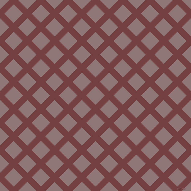45/135 degree angle diagonal checkered chequered lines, 26 pixel lines width, 54 pixel square size, plaid checkered seamless tileable