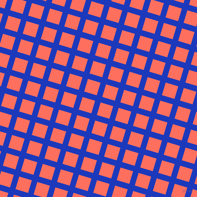 73/163 degree angle diagonal checkered chequered lines, 20 pixel lines width, 46 pixel square size, plaid checkered seamless tileable