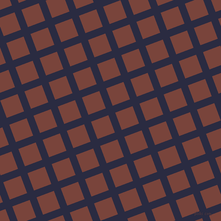 21/111 degree angle diagonal checkered chequered lines, 15 pixel lines width, 38 pixel square size, plaid checkered seamless tileable
