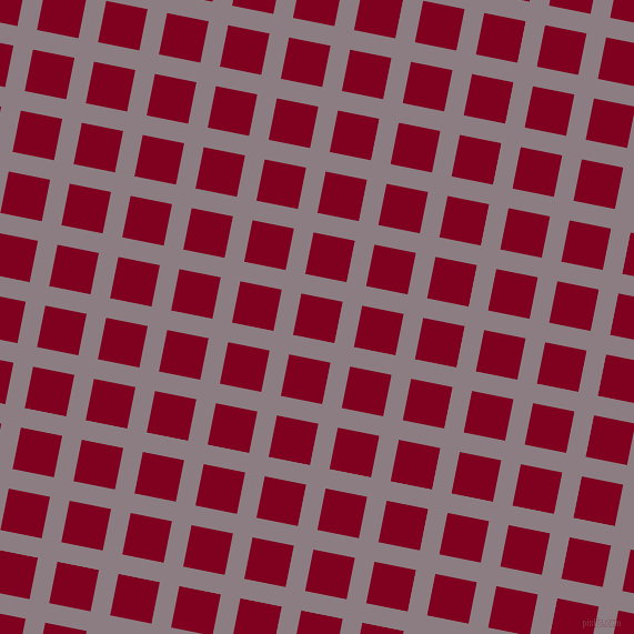 79/169 degree angle diagonal checkered chequered lines, 18 pixel lines width, 38 pixel square size, plaid checkered seamless tileable