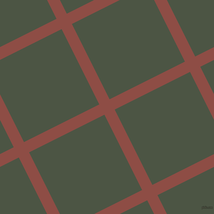 27/117 degree angle diagonal checkered chequered lines, 37 pixel line width, 272 pixel square size, plaid checkered seamless tileable