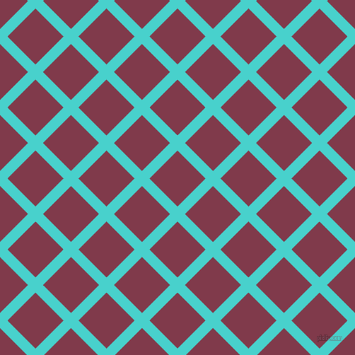 45/135 degree angle diagonal checkered chequered lines, 15 pixel lines width, 56 pixel square size, plaid checkered seamless tileable