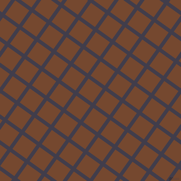 54/144 degree angle diagonal checkered chequered lines, 13 pixel lines width, 61 pixel square size, plaid checkered seamless tileable