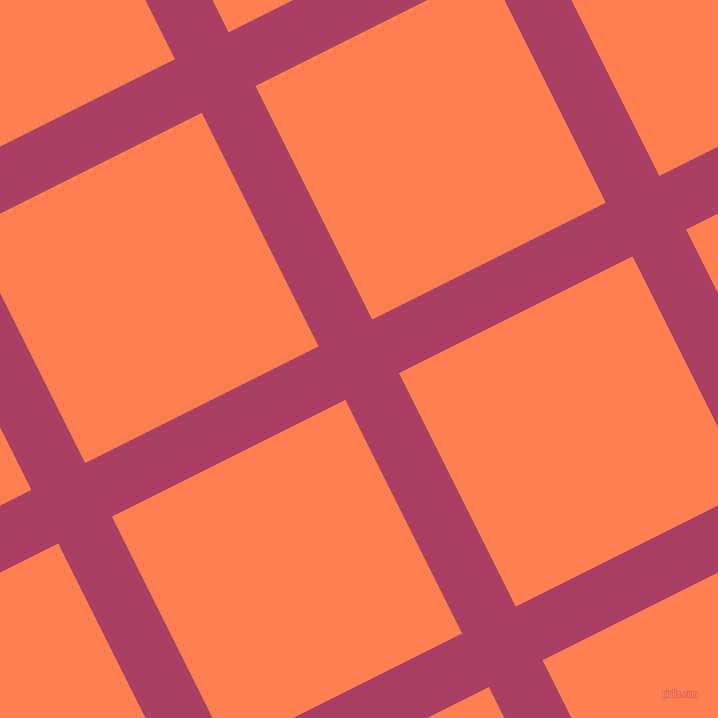 27/117 degree angle diagonal checkered chequered lines, 60 pixel line width, 261 pixel square size, plaid checkered seamless tileable