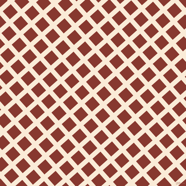 42/132 degree angle diagonal checkered chequered lines, 19 pixel line width, 43 pixel square size, plaid checkered seamless tileable