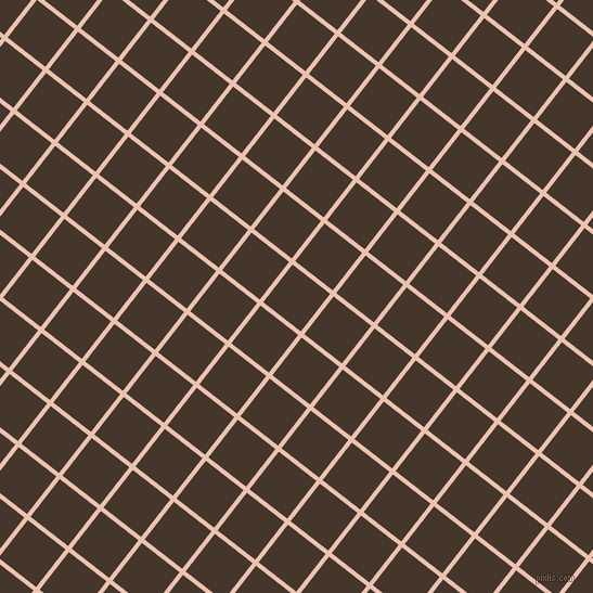 52/142 degree angle diagonal checkered chequered lines, 4 pixel lines width, 44 pixel square size, plaid checkered seamless tileable