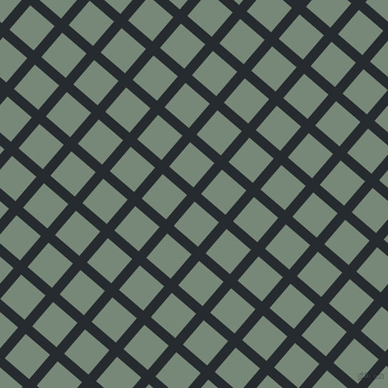 49/139 degree angle diagonal checkered chequered lines, 14 pixel line width, 45 pixel square size, plaid checkered seamless tileable