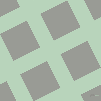 27/117 degree angle diagonal checkered chequered lines, 61 pixel line width, 122 pixel square size, plaid checkered seamless tileable