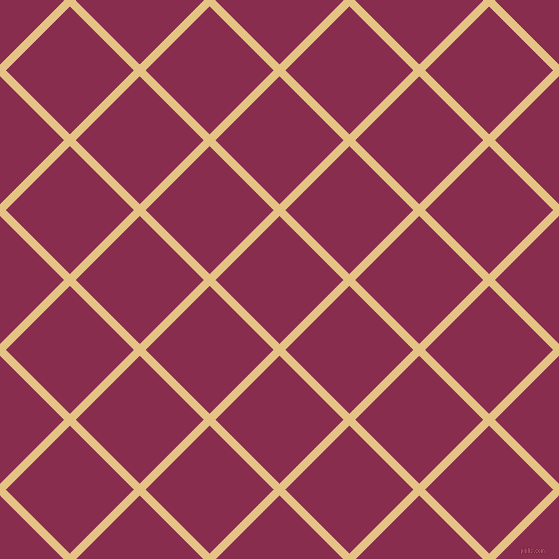 45/135 degree angle diagonal checkered chequered lines, 12 pixel lines width, 131 pixel square size, plaid checkered seamless tileable