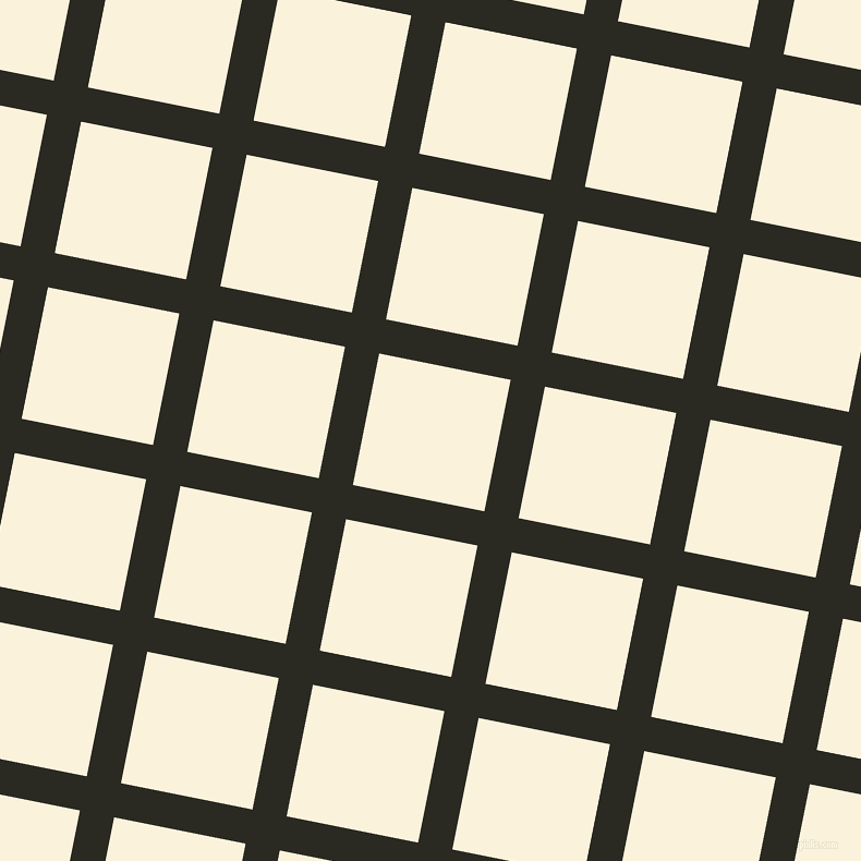 79/169 degree angle diagonal checkered chequered lines, 32 pixel line width, 123 pixel square size, plaid checkered seamless tileable