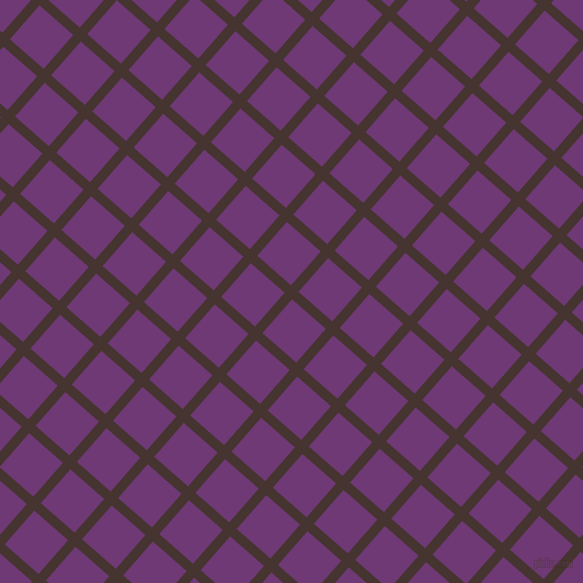 49/139 degree angle diagonal checkered chequered lines, 9 pixel line width, 41 pixel square size, plaid checkered seamless tileable