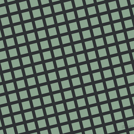 14/104 degree angle diagonal checkered chequered lines, 10 pixel lines width, 25 pixel square size, plaid checkered seamless tileable